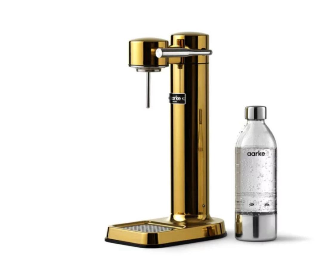 aarke カーボネーター３アールケ ソーダ サーバー ゴールド