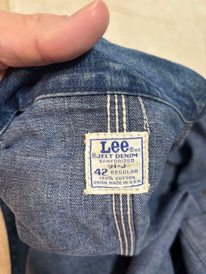 Lee 70s USA製 91-J デニム カバーオール