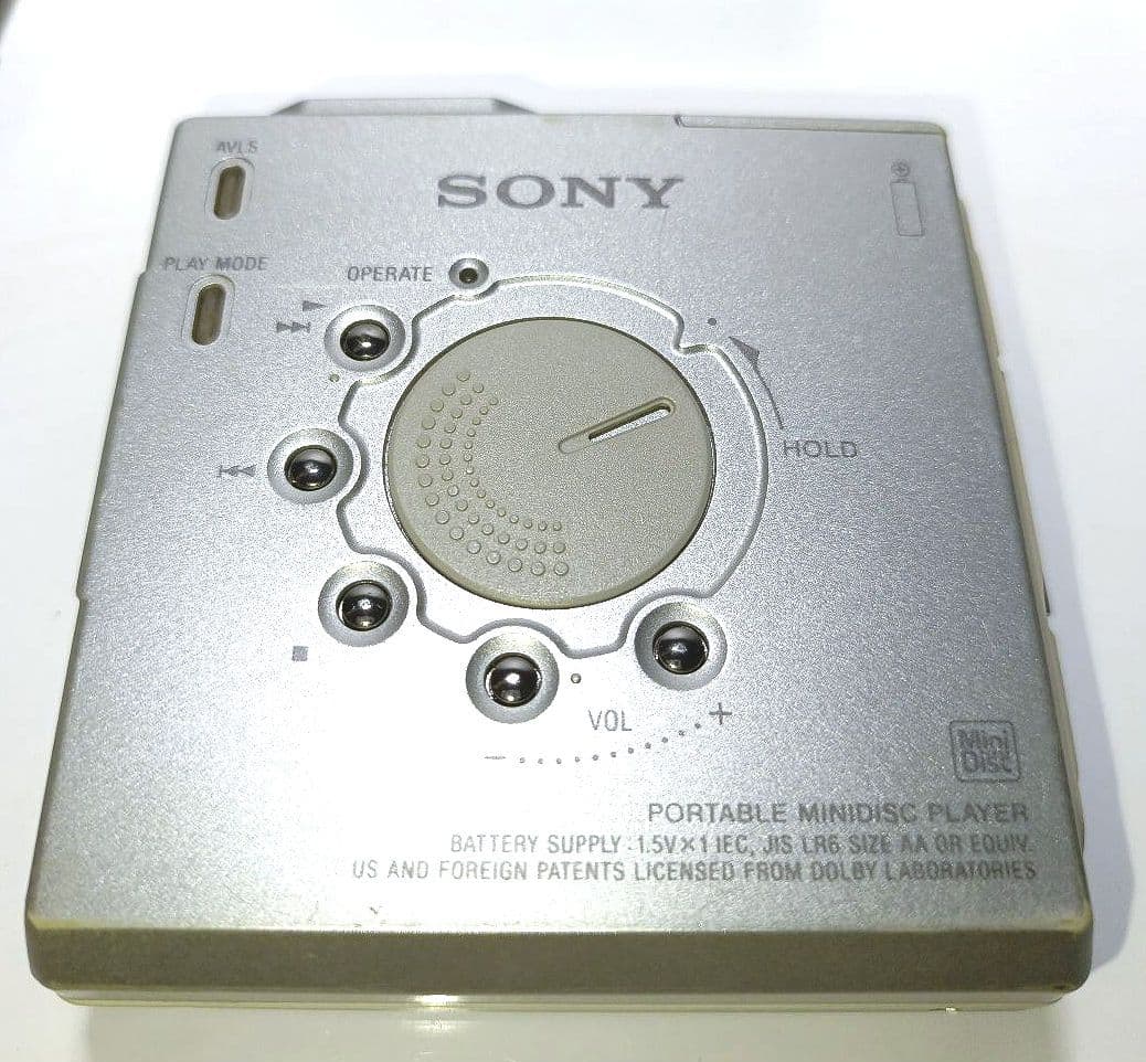 SONY MDウォークマンMZ-E500＋中古mini disc25枚