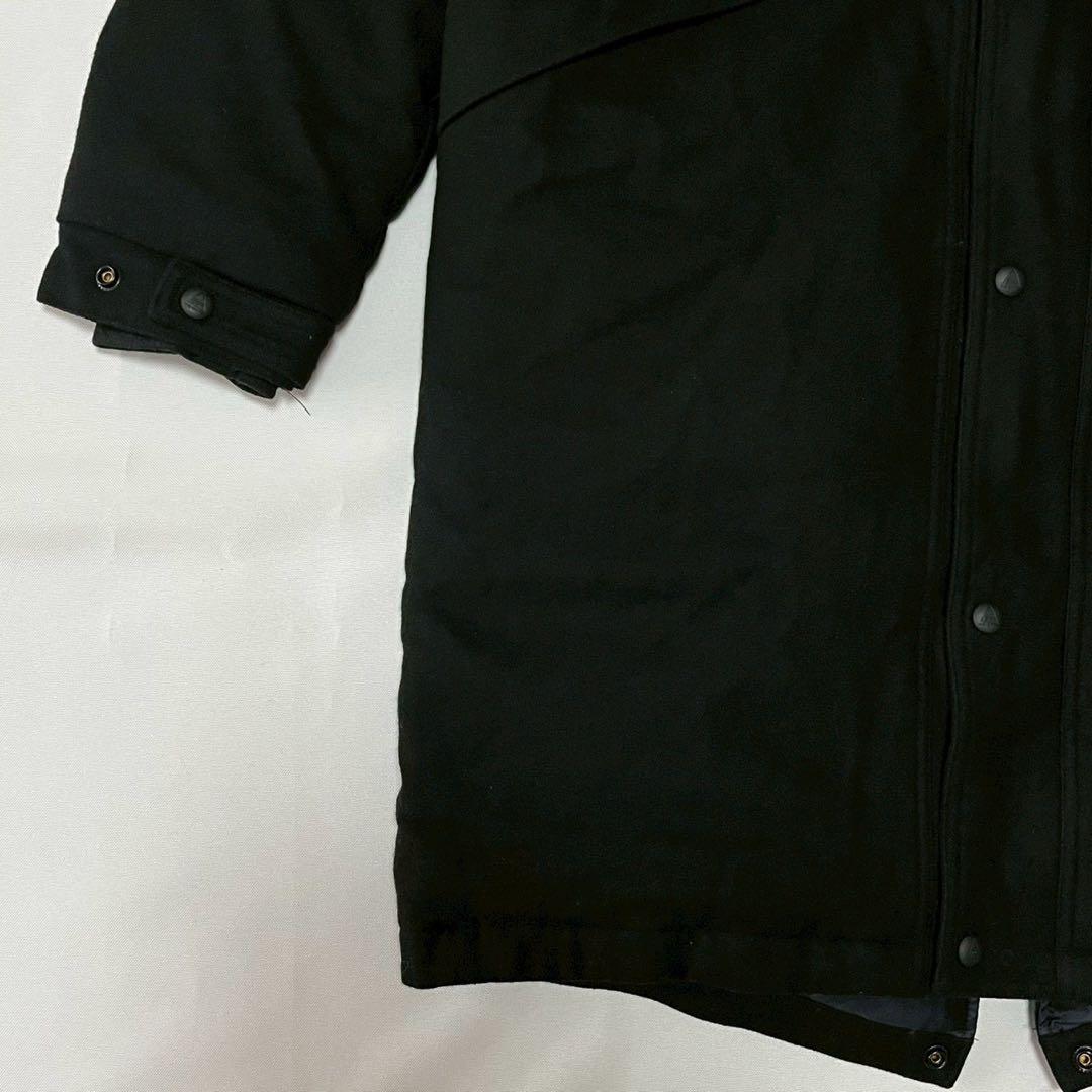 ケープハイツ　ダウンジャケット　ロングコート フェザー　ブラック 【M】