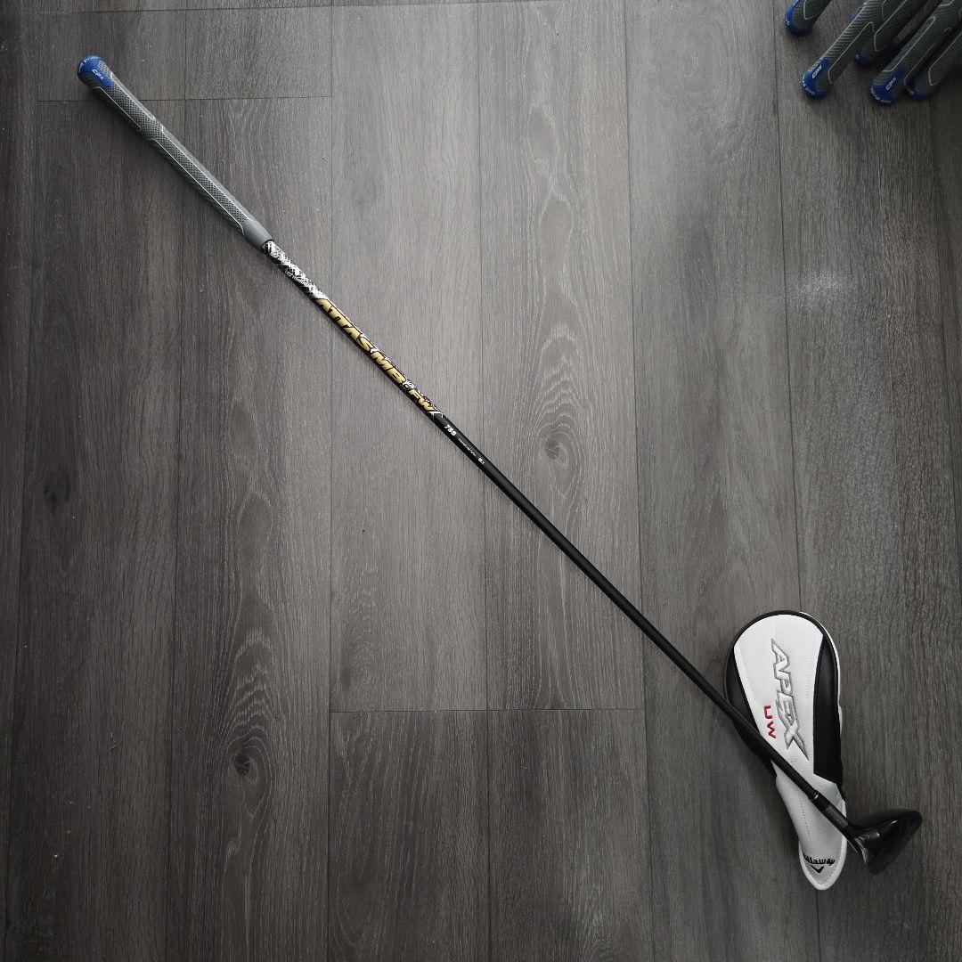 キャロウェイAPEX UW 17° アッタスMB-FW 75S