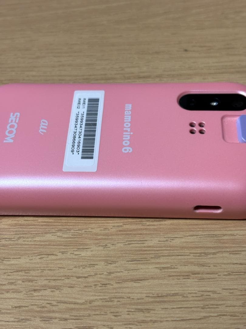 mamorino6 本体 ガラスフィルム 充電器 ケーブル ちいかわカバーセット