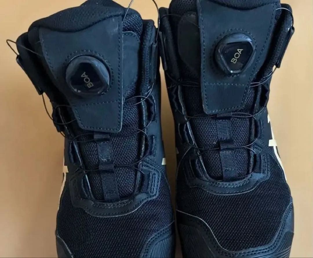 アシックス安全靴ブラックTSBOAシステム限定色WINJOBCP214 25cm