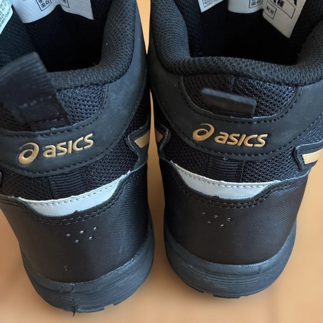 アシックス安全靴ブラックTSBOAシステム限定色WINJOBCP214 25cm