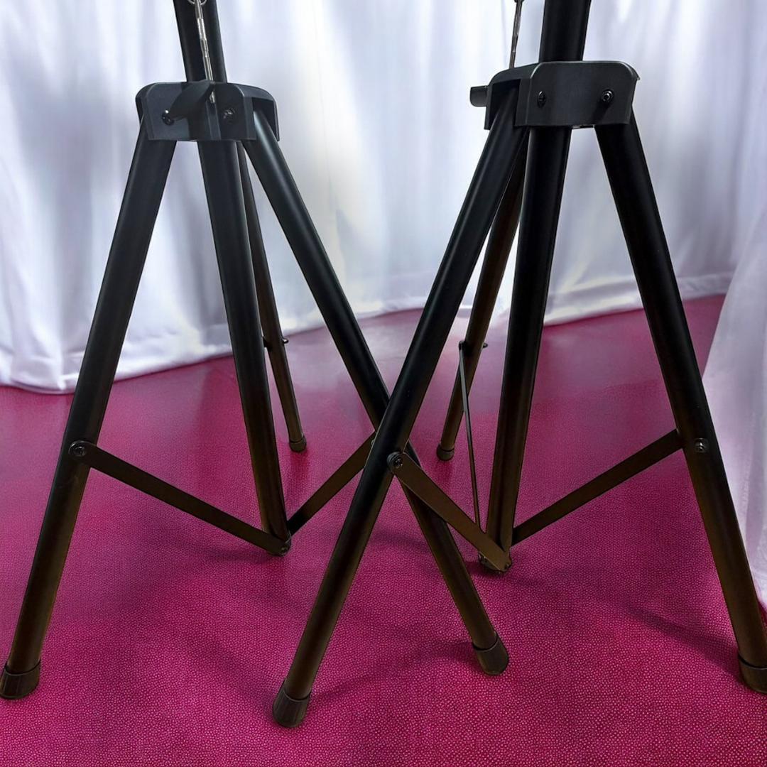 ☆送料無料 美品 三脚 スピーカースタンド 2本 PAスピーカー