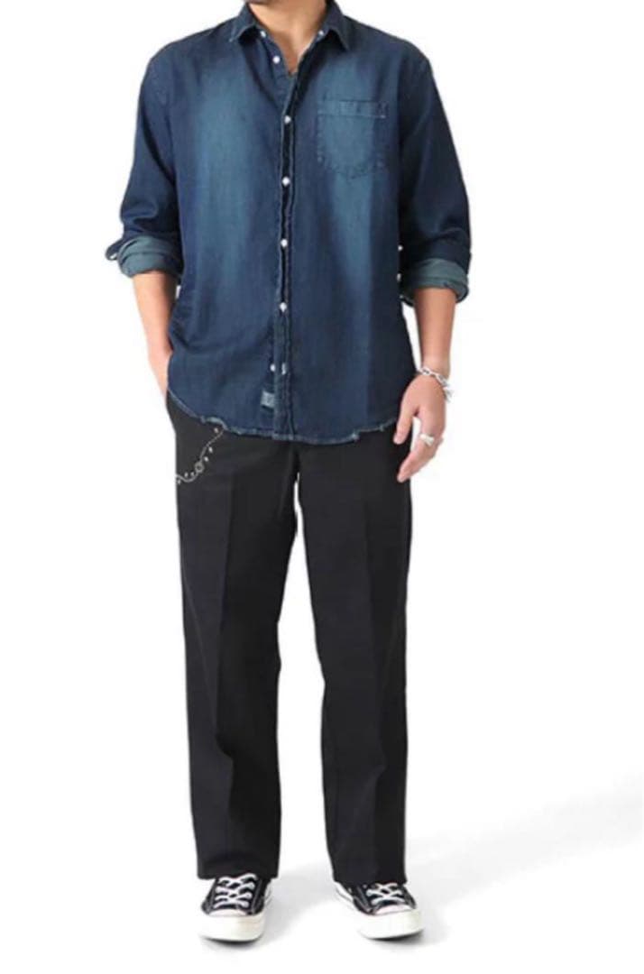 Dickies 874 スタッズ ワークパンツ 32×30 ブラック