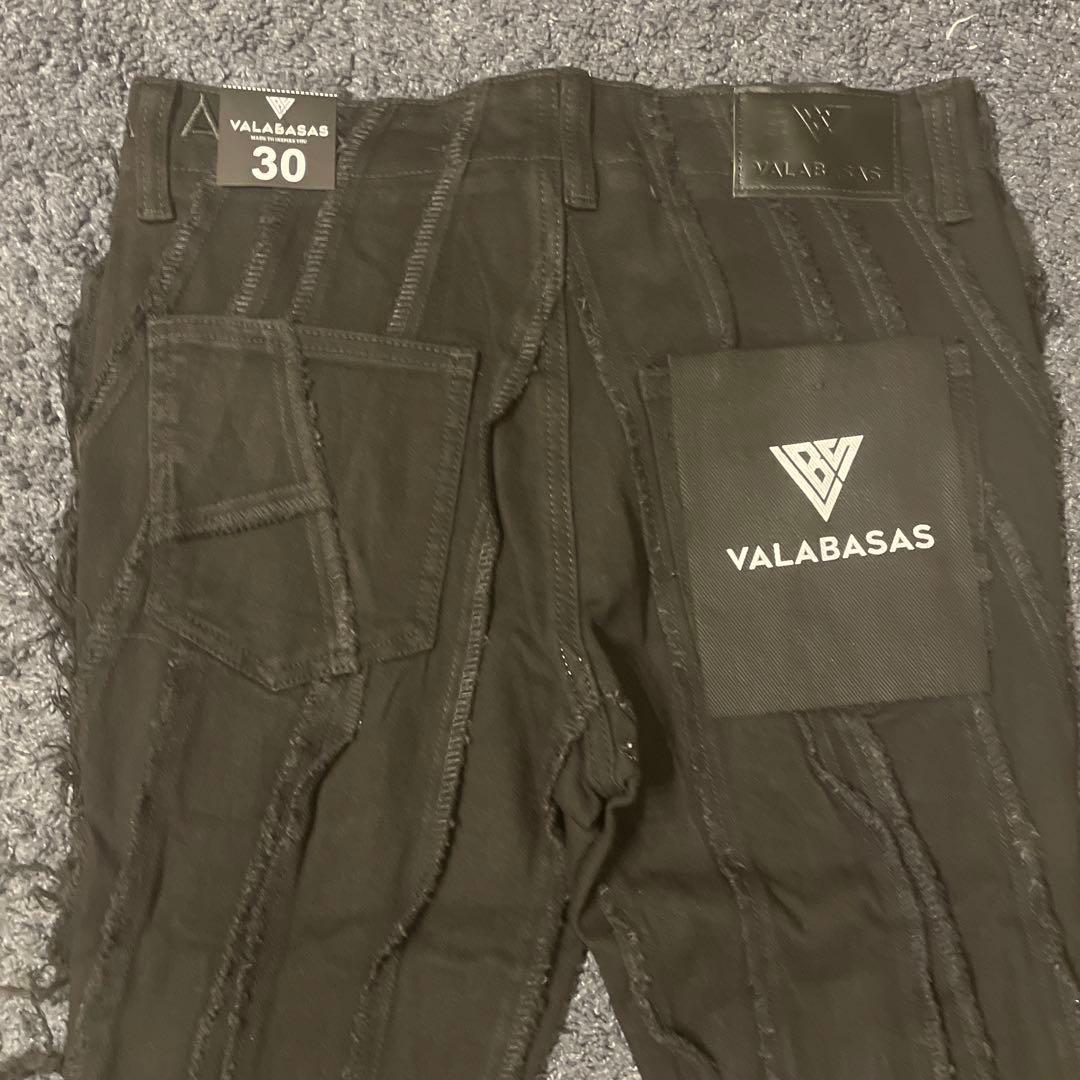 ‼️新作‼️ VALABASAS バラバサス ブラックフレアデニム 30 新品未使用