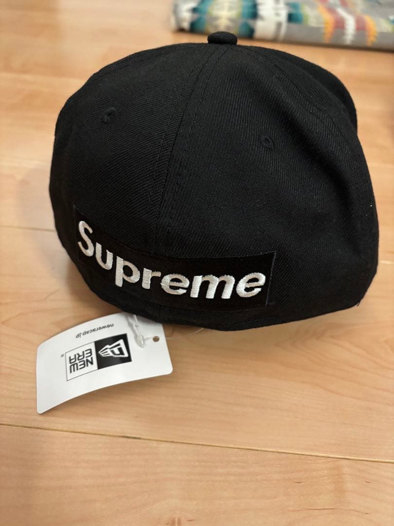 1*0様 Supreme 59FIFTY キャップ ブラック 7 3/8