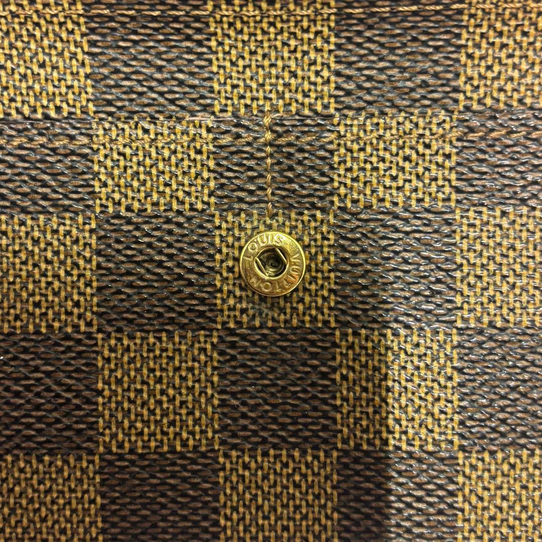 【希少】ルイヴィトン ダミエ ポシェットポルトモネクレディ　長財布　美品