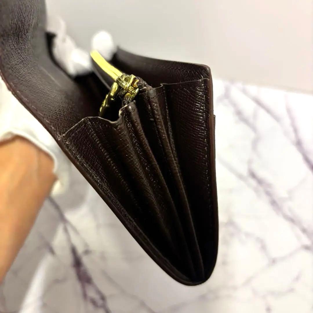 【希少】ルイヴィトン ダミエ ポシェットポルトモネクレディ　長財布　美品