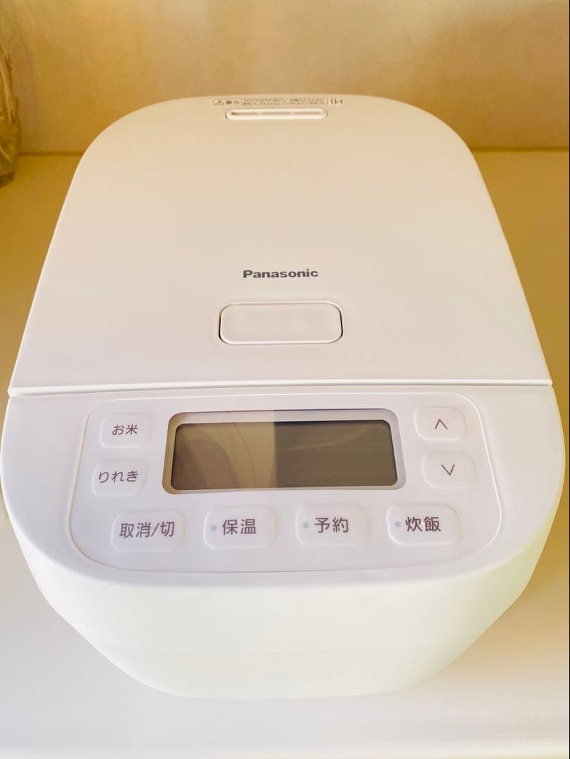 新品 未使用Panasonic 炊飯器 SR-N210D-W 1.0L ホワイト