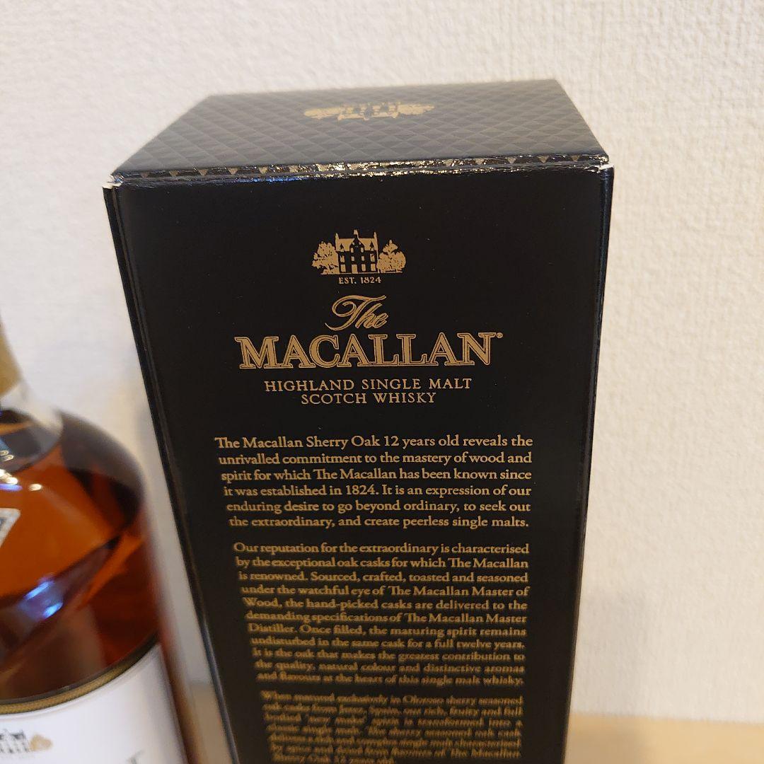 【値下げ】未開封新品マッカラン12年 シェリーオークカスク7 00 m l 1本