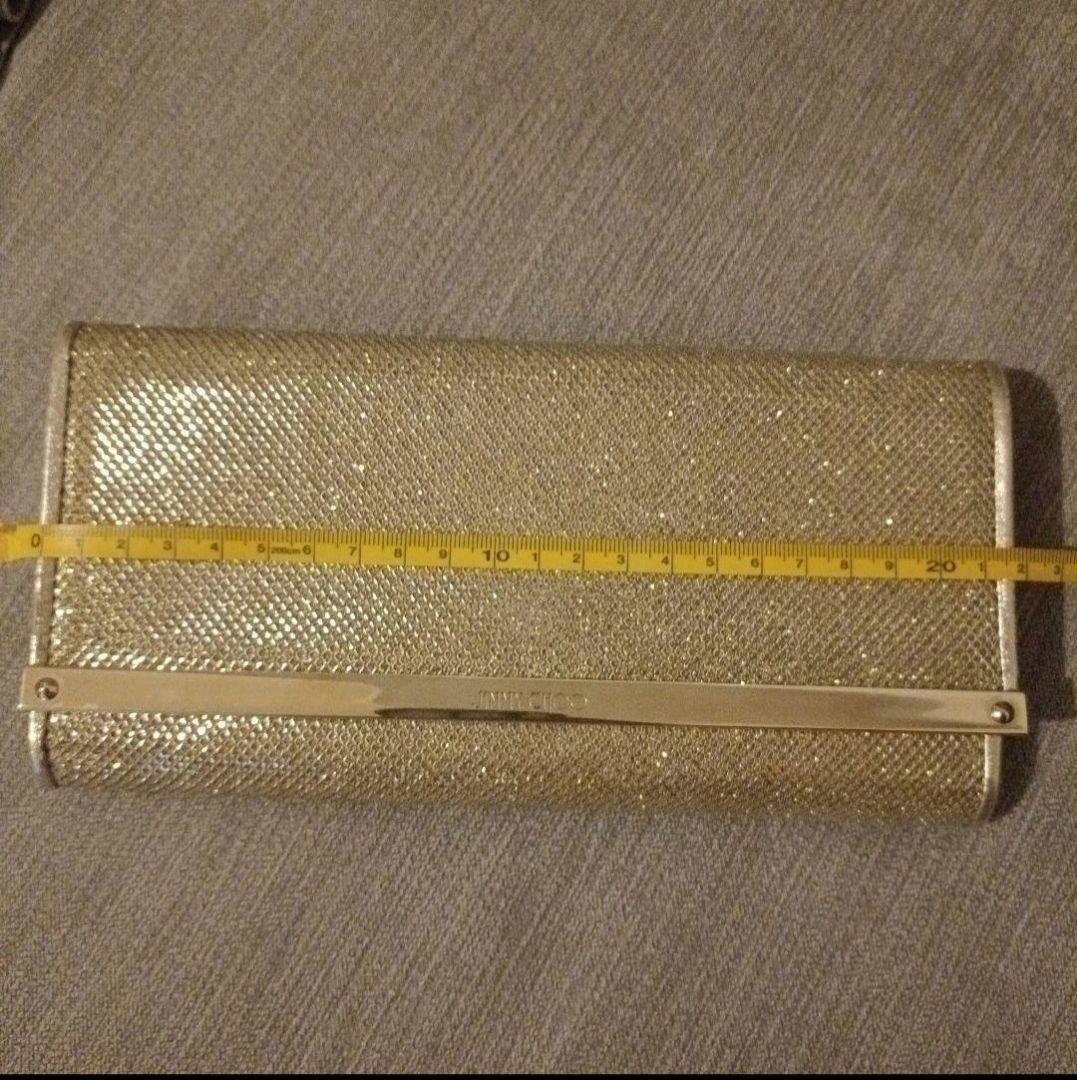 ジミーチュウ　ゴールド クラッチバッグ