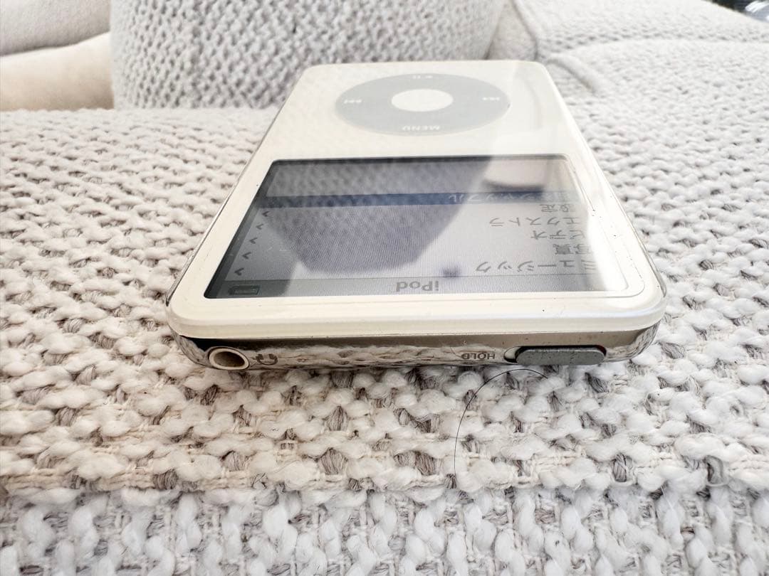 極美品 iPod Classic 5世代 MJ003 30GB新品バッテリー