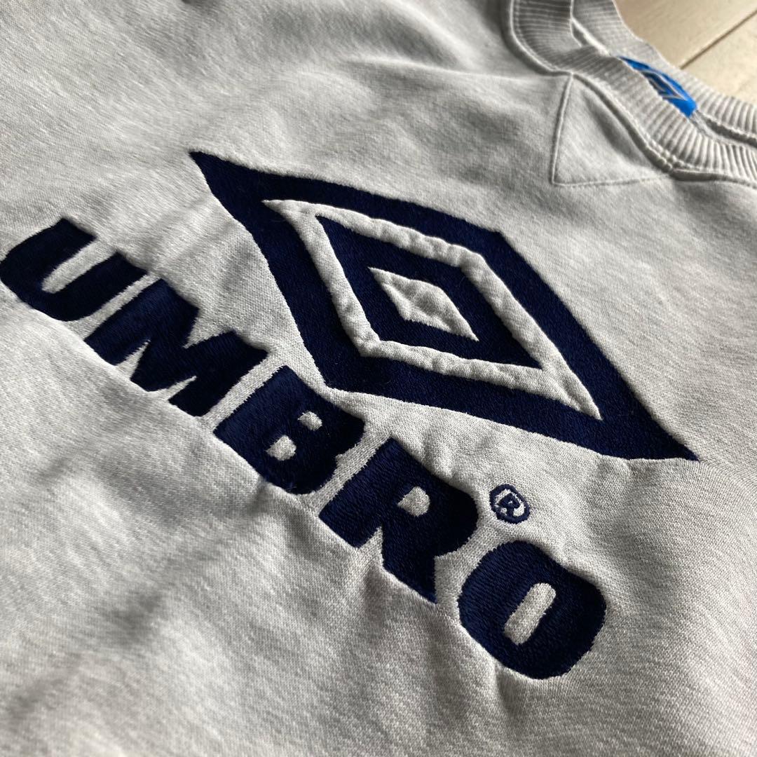 Vintage 90s 青タグ Umbro Gray Sweatshirt