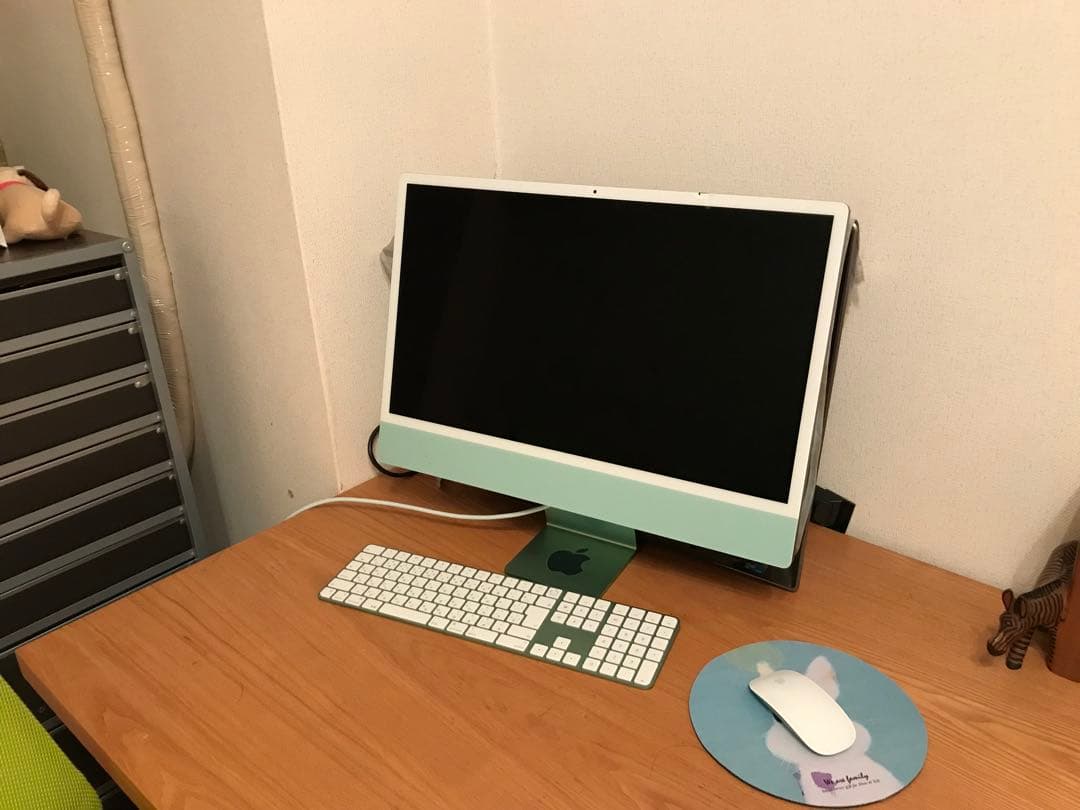 iMac ミントグリーン ワイヤレスキーボード・マウス付き