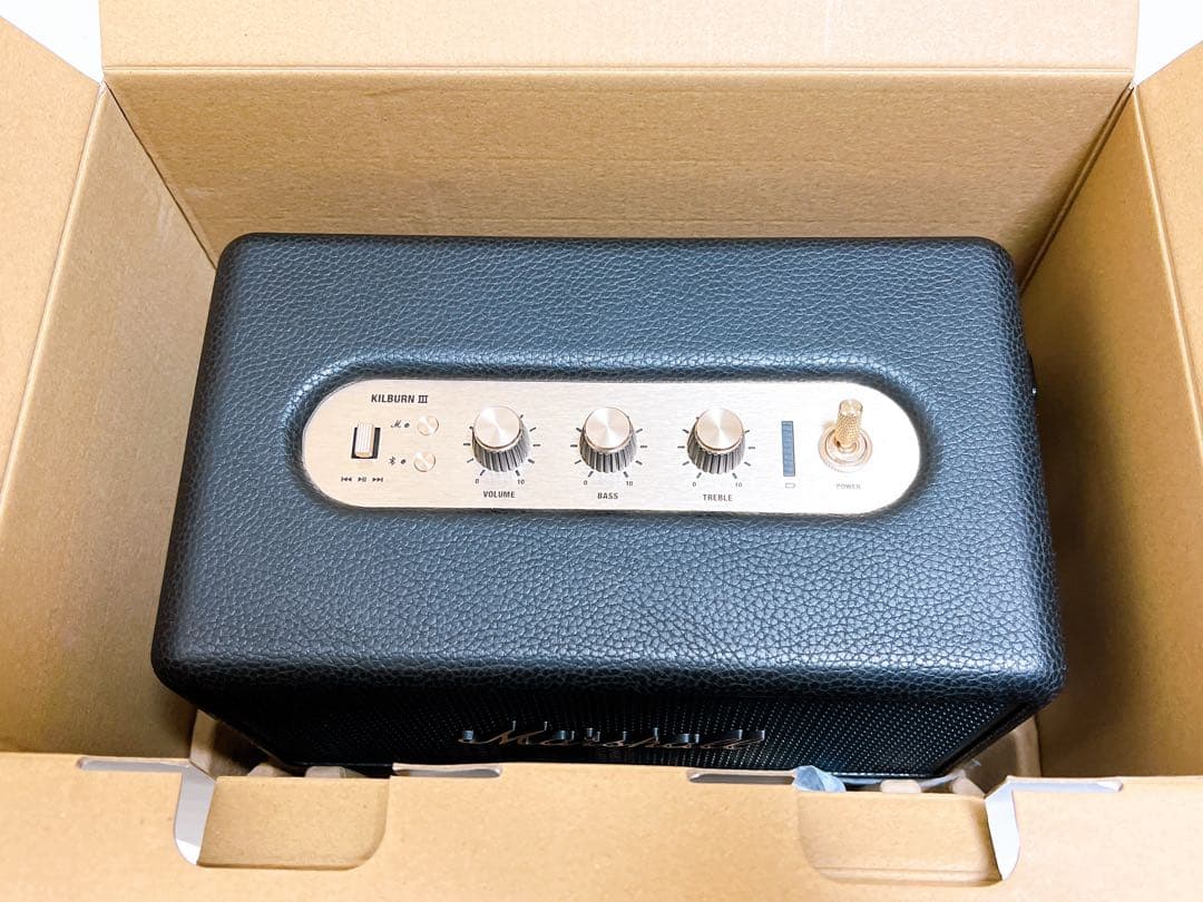 【美品】Marshall Kilburn IIIスピーカー【付属品完備】