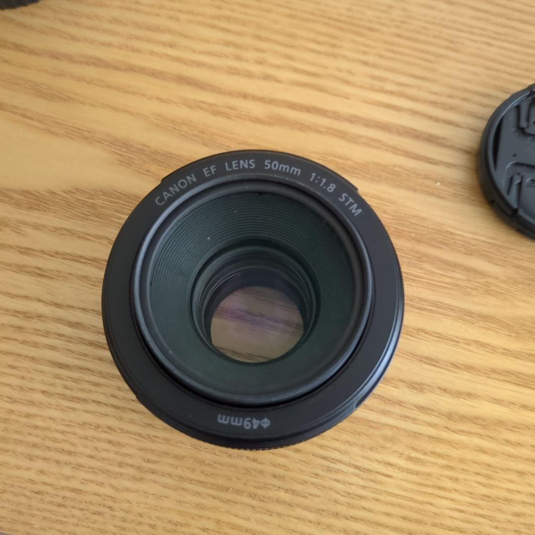 Canon EF 50mm f/1.8 STM + ES-68レンズフード+α