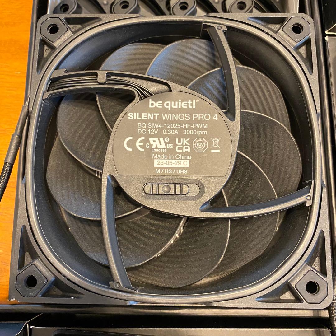 be quiet! SILENT WINGS PRO4 120mm PWM 4個