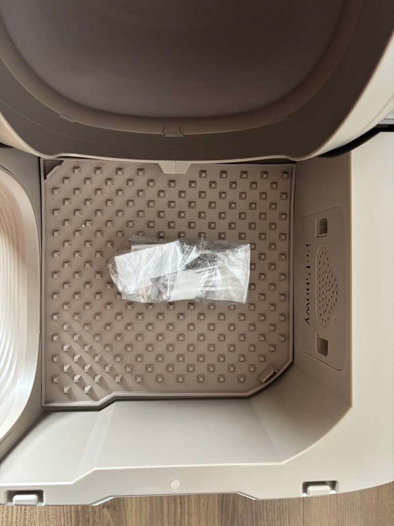 Pety ドーム型猫用トイレ ベージュ/ホワイト