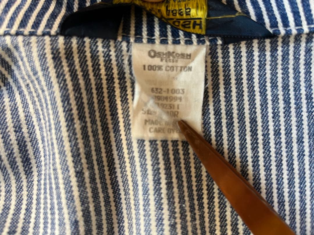 超美品　USA製　70s OSHKOSH オシュコシュ　カバーオール　40R