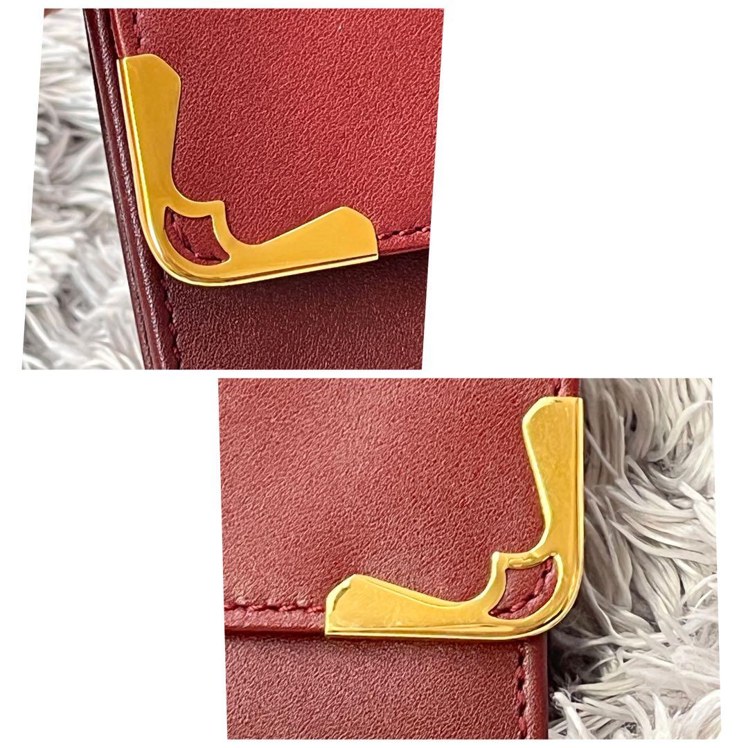 極美品✨カルティエ　クラッチバッグ　28センチ　マストライン　レザーバッグ