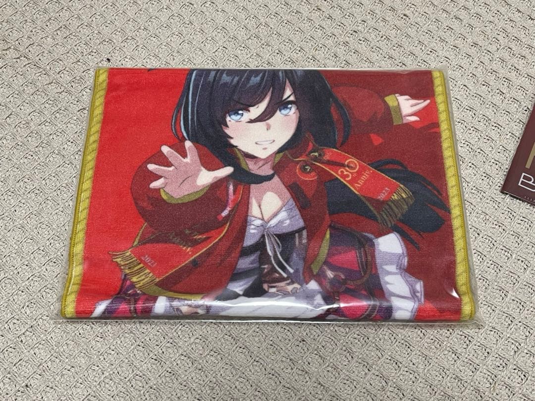 エイシンフラッシュ　 優勝レイ風フェイスタオル