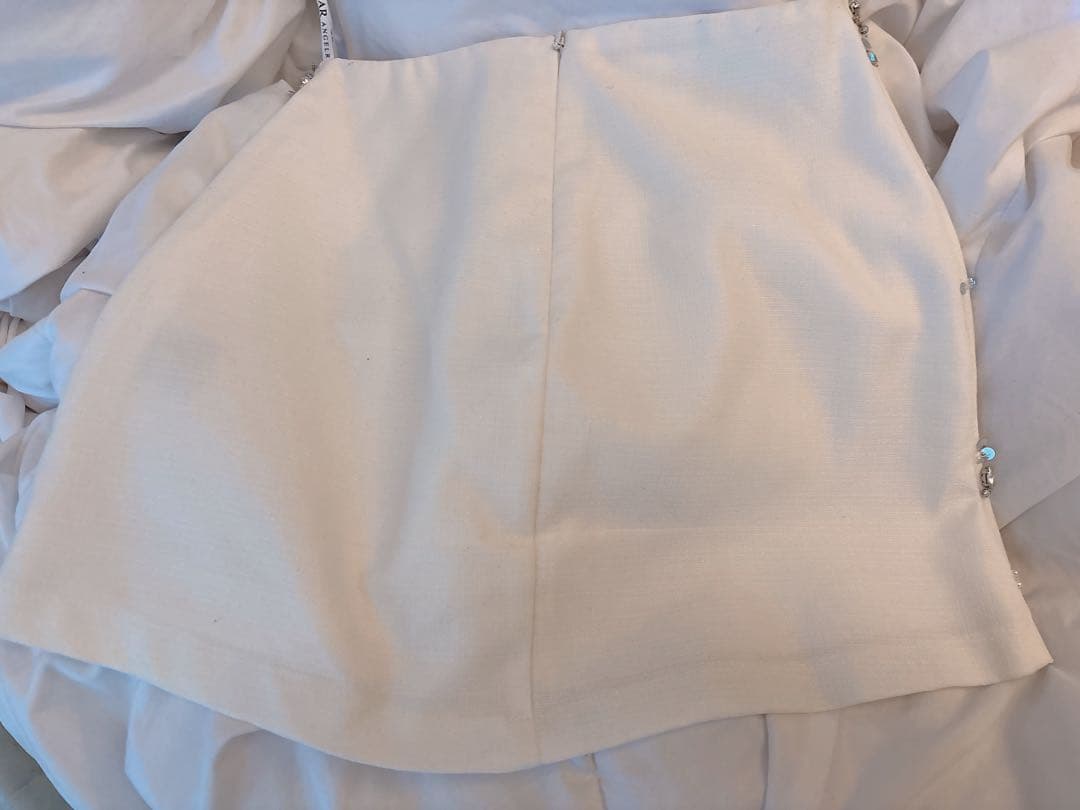 エンジェルアール　セットアップ　ドレス　ホワイト　Ｓ