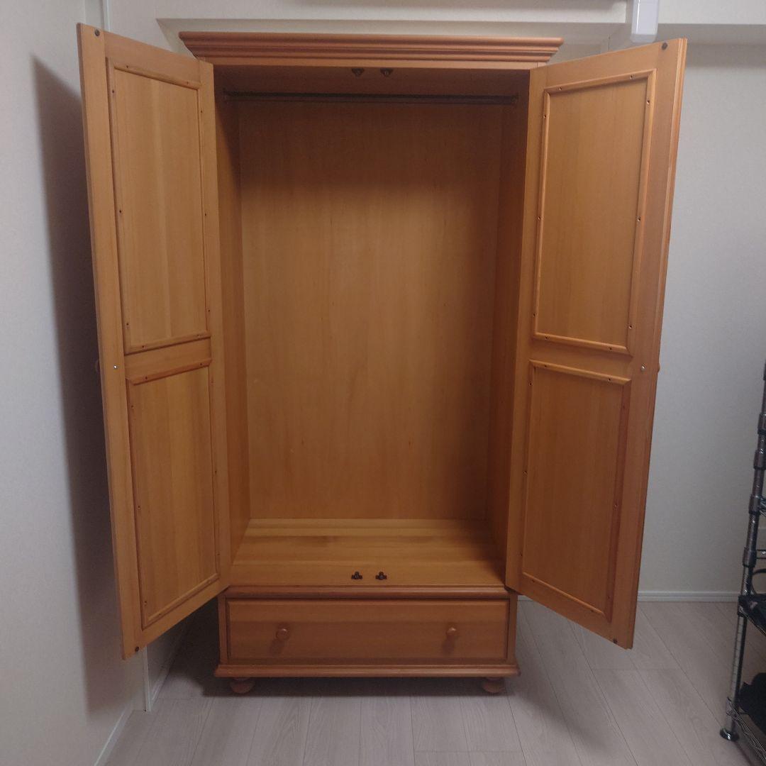 【私の部屋】アンティーク家具　ワードローブ　洋服ダンス