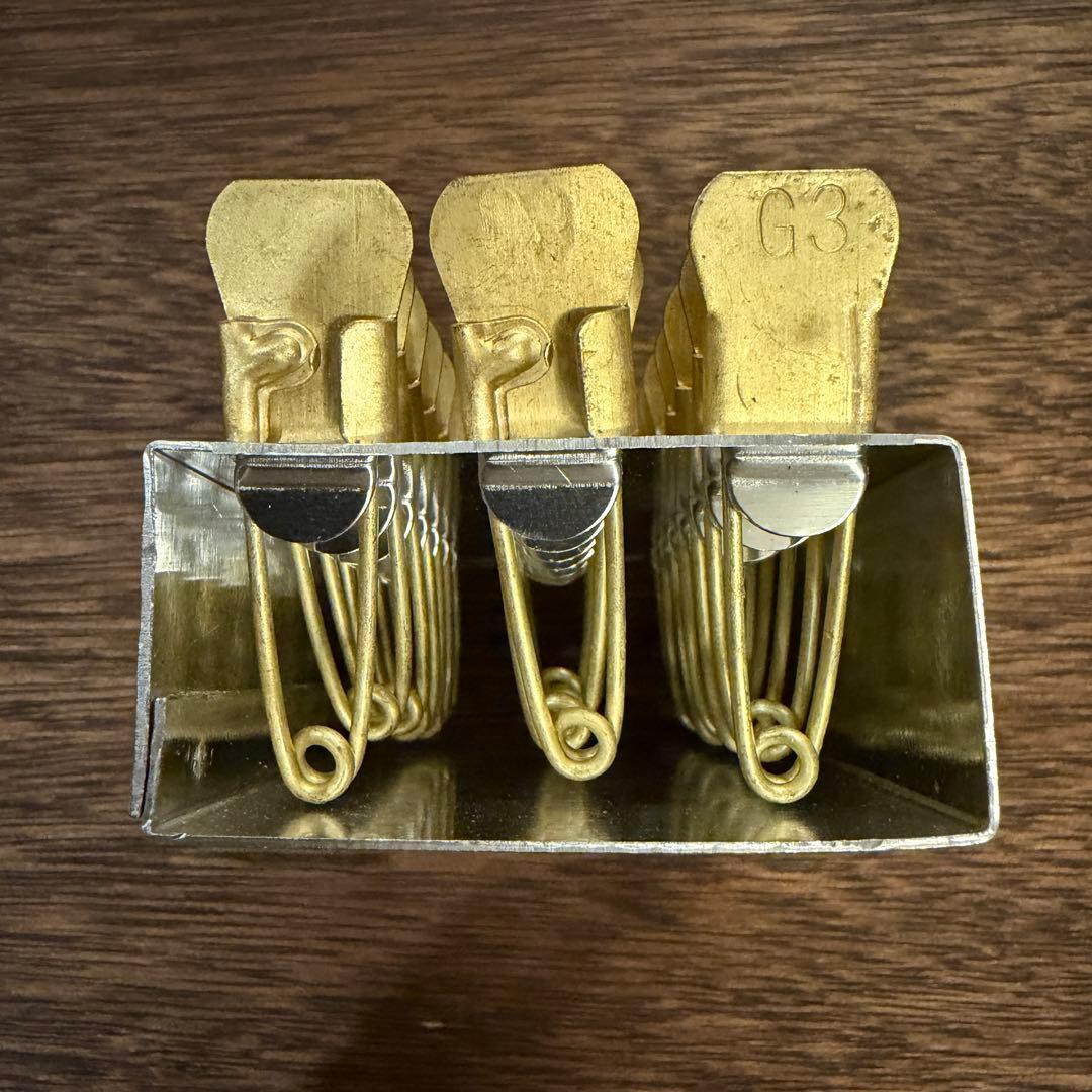 ミリタリー様用US ヴィンテージ ランドリーピン300本セット G3 安全ピン