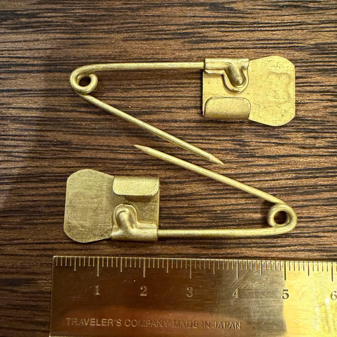 ミリタリー様用US ヴィンテージ ランドリーピン300本セット G3 安全ピン