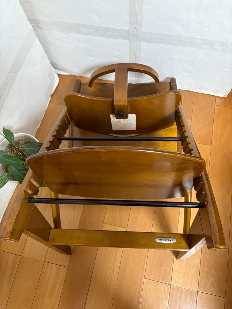 【美品】yamatoya 大和屋　すくすくチェア　テーブル付き　ベビーチェア