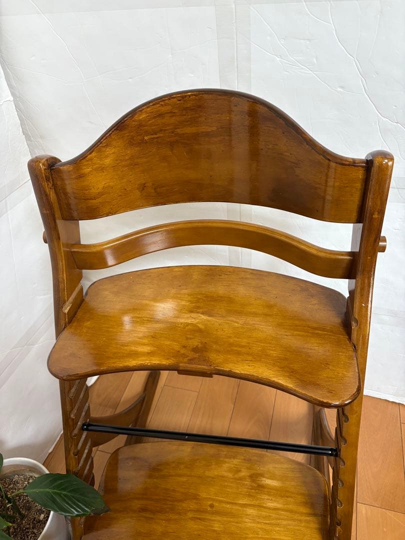 【美品】yamatoya 大和屋　すくすくチェア　テーブル付き　ベビーチェア