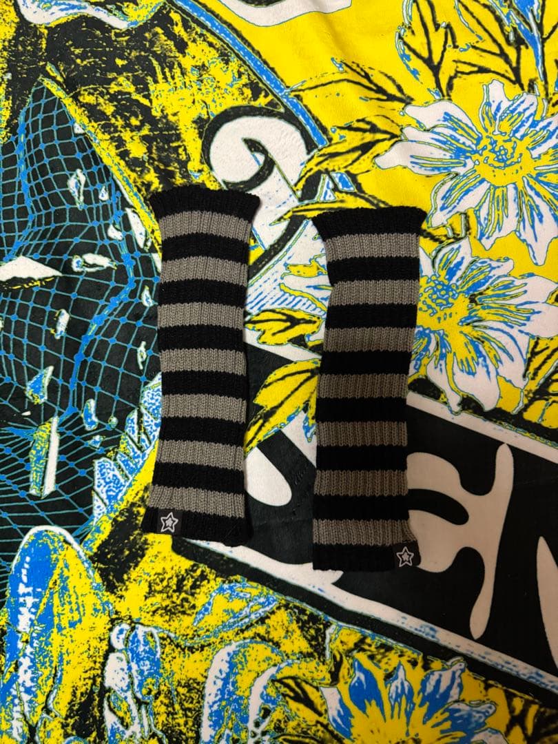 starteam wrist warmers ボーダー　レッグウォーマー