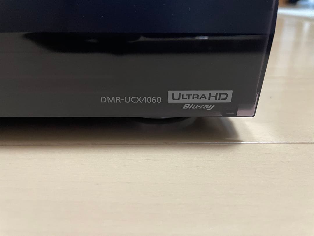 Panasonic DIGA DMR-UCX4060ブルーレイレコーダー