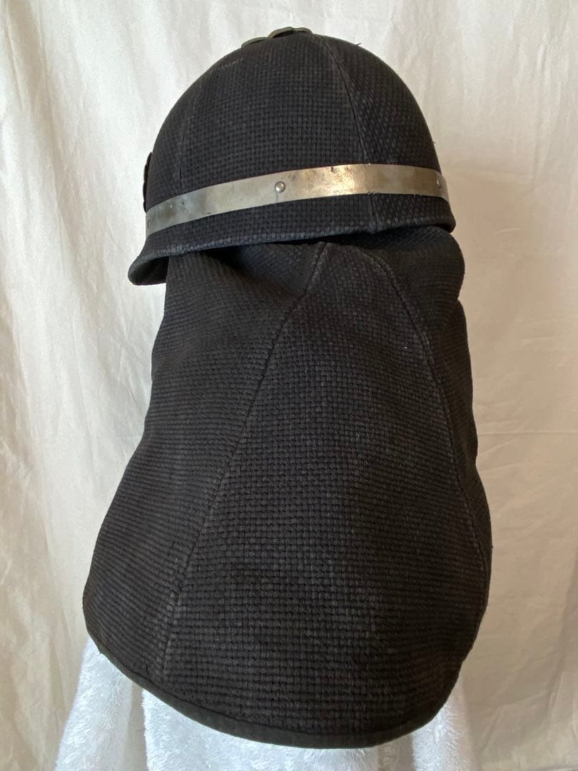 超レトロな横浜市　消防士ヘルメット