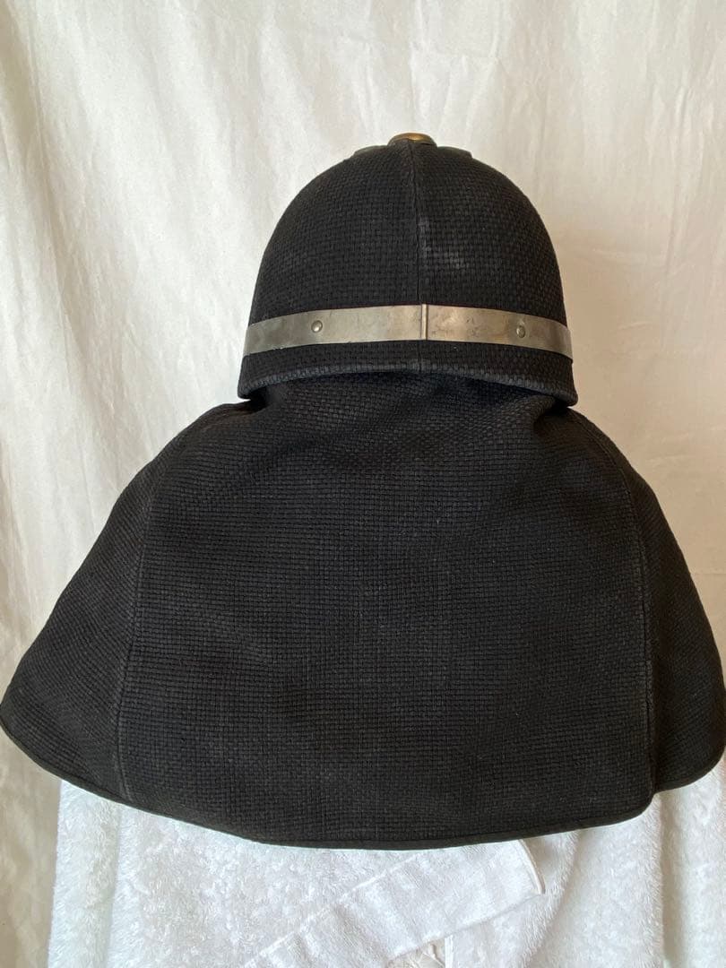 超レトロな横浜市　消防士ヘルメット