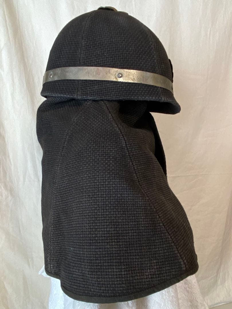 超レトロな横浜市　消防士ヘルメット