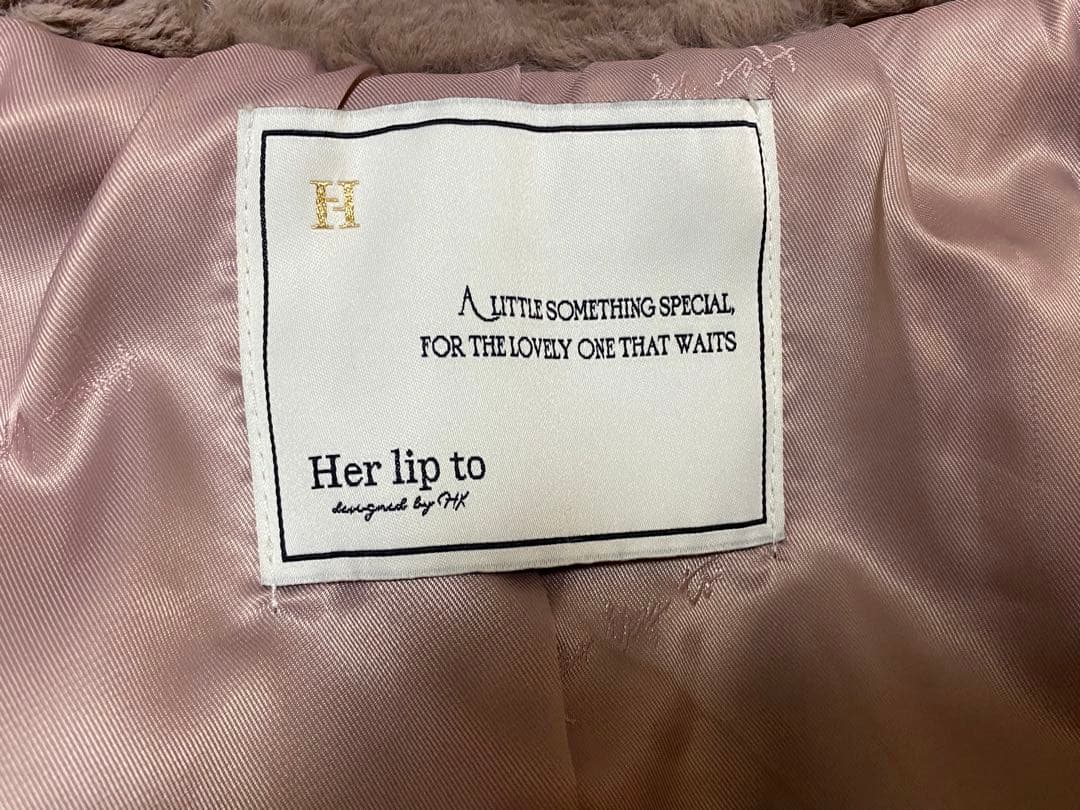 即日発送⭕️Winter Love Faux Fur Coat