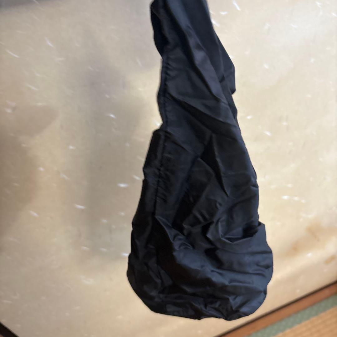 mont-bell フード付きダウンジャケット 黒 収納袋付き