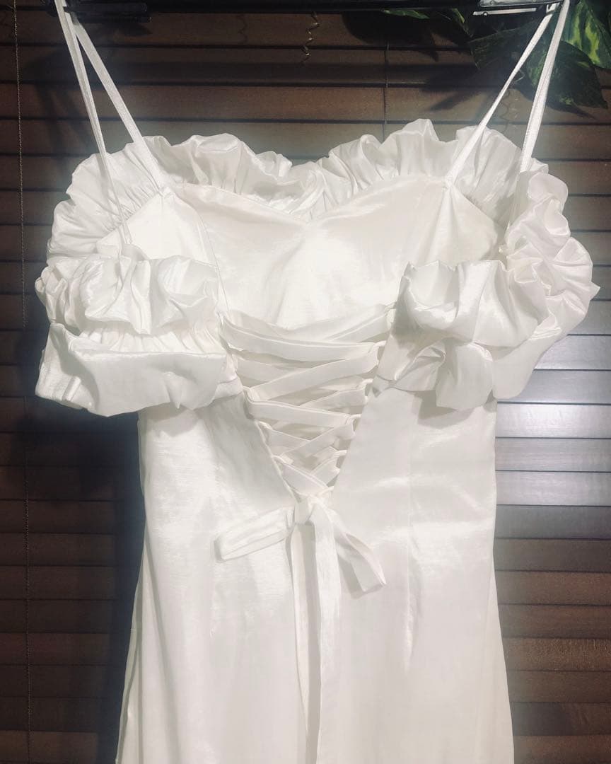 [美品]sugar/オフショル/ロングドレス