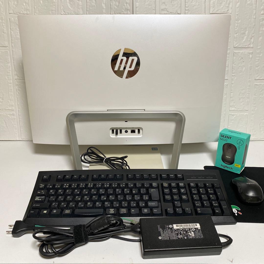 Windows11 オフィス付きCorei7 第7世代　美品HPデスクトップPC