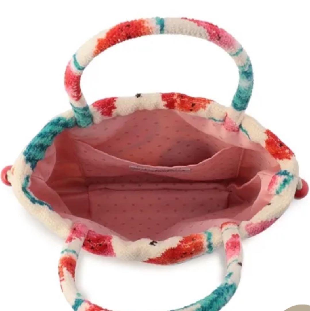 フェイラー スイカ ドット 巾着バッグ