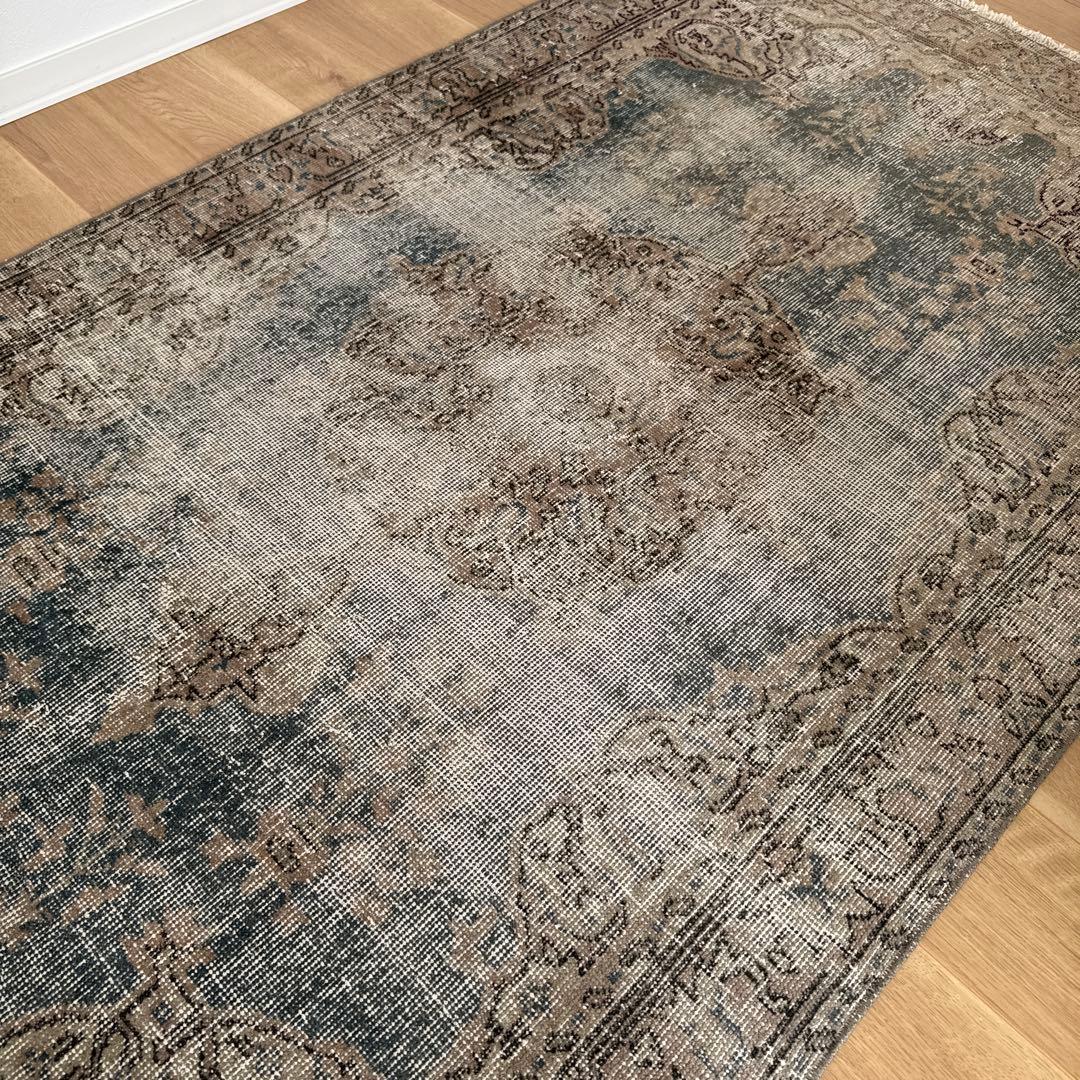 オーバーダイラグ トルコラグ ヴィンテージラグ