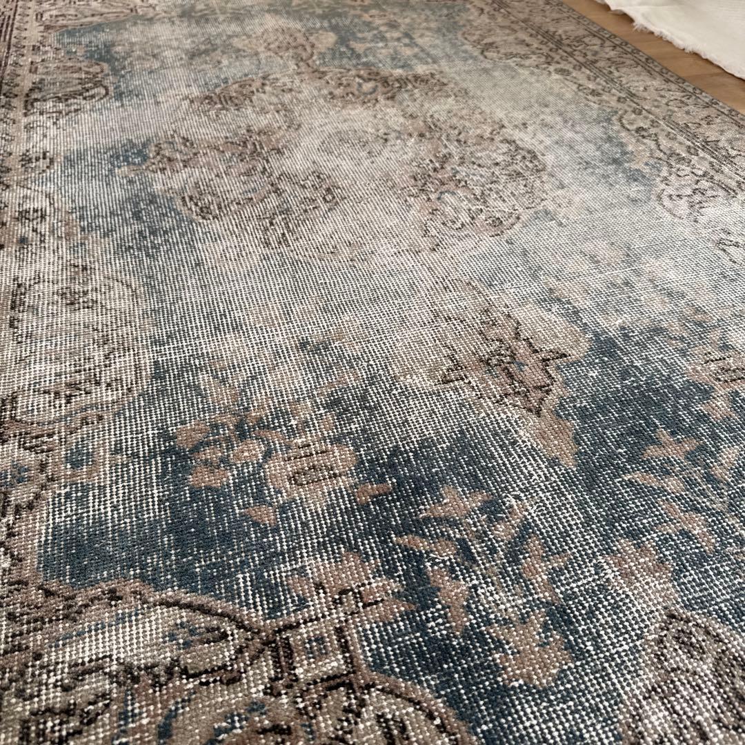 オーバーダイラグ トルコラグ ヴィンテージラグ