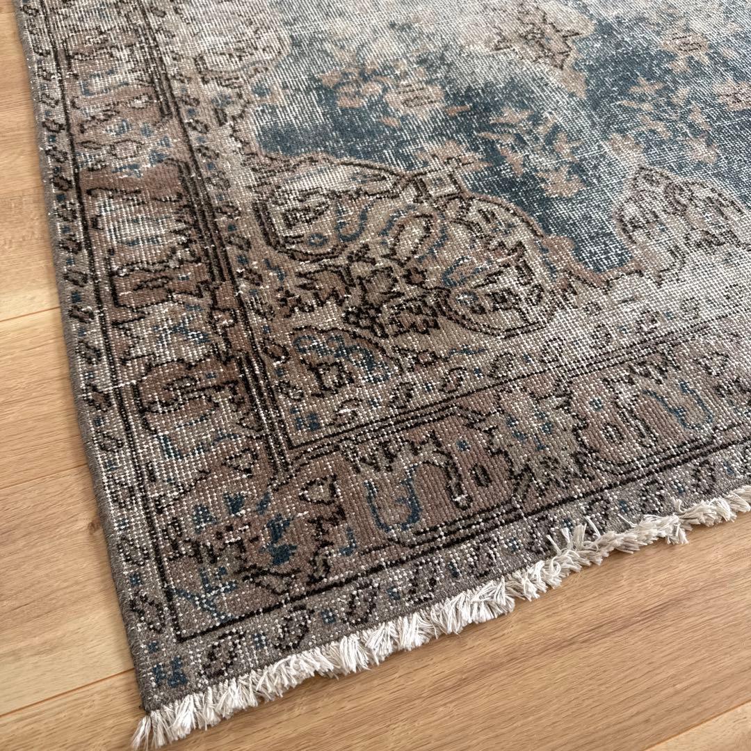 オーバーダイラグ トルコラグ ヴィンテージラグ