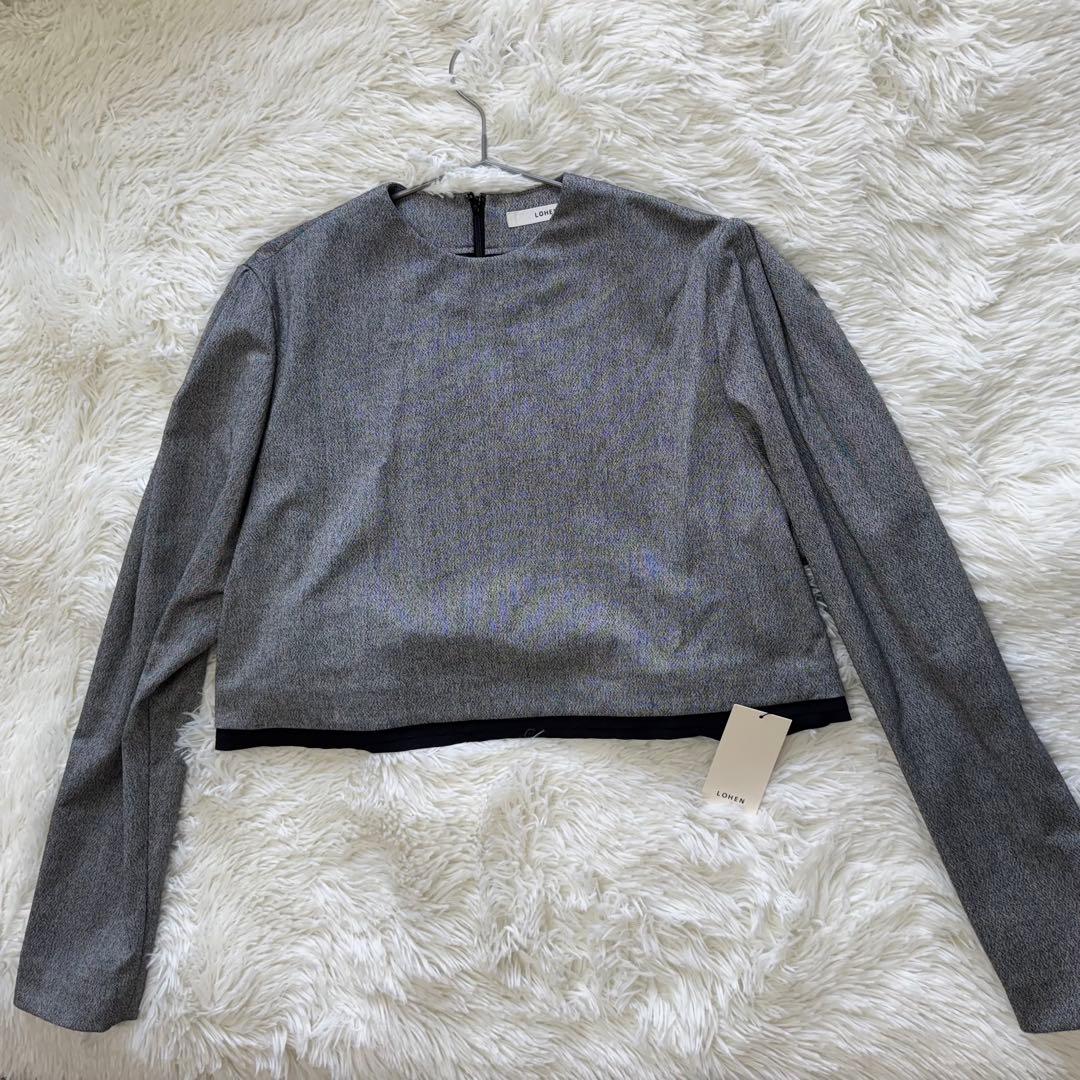 【タグ付き】LOHEN ローヘン　バイカラーカットオフプルオーバー