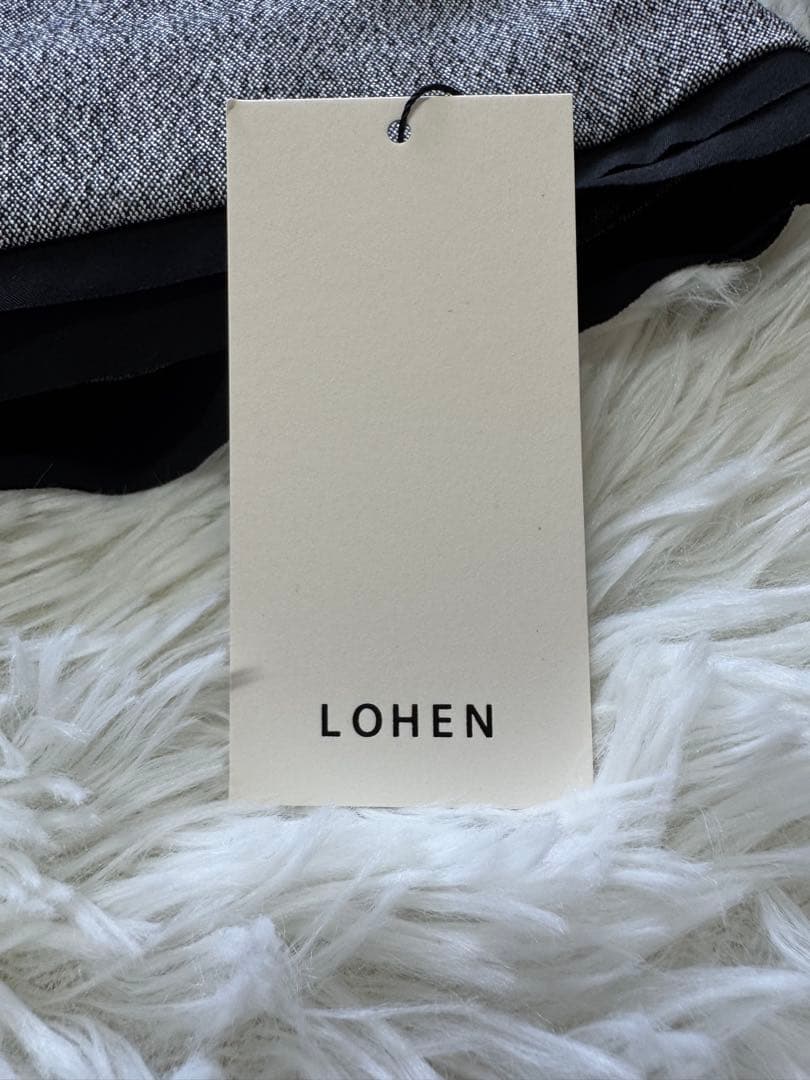 【タグ付き】LOHEN ローヘン　バイカラーカットオフプルオーバー