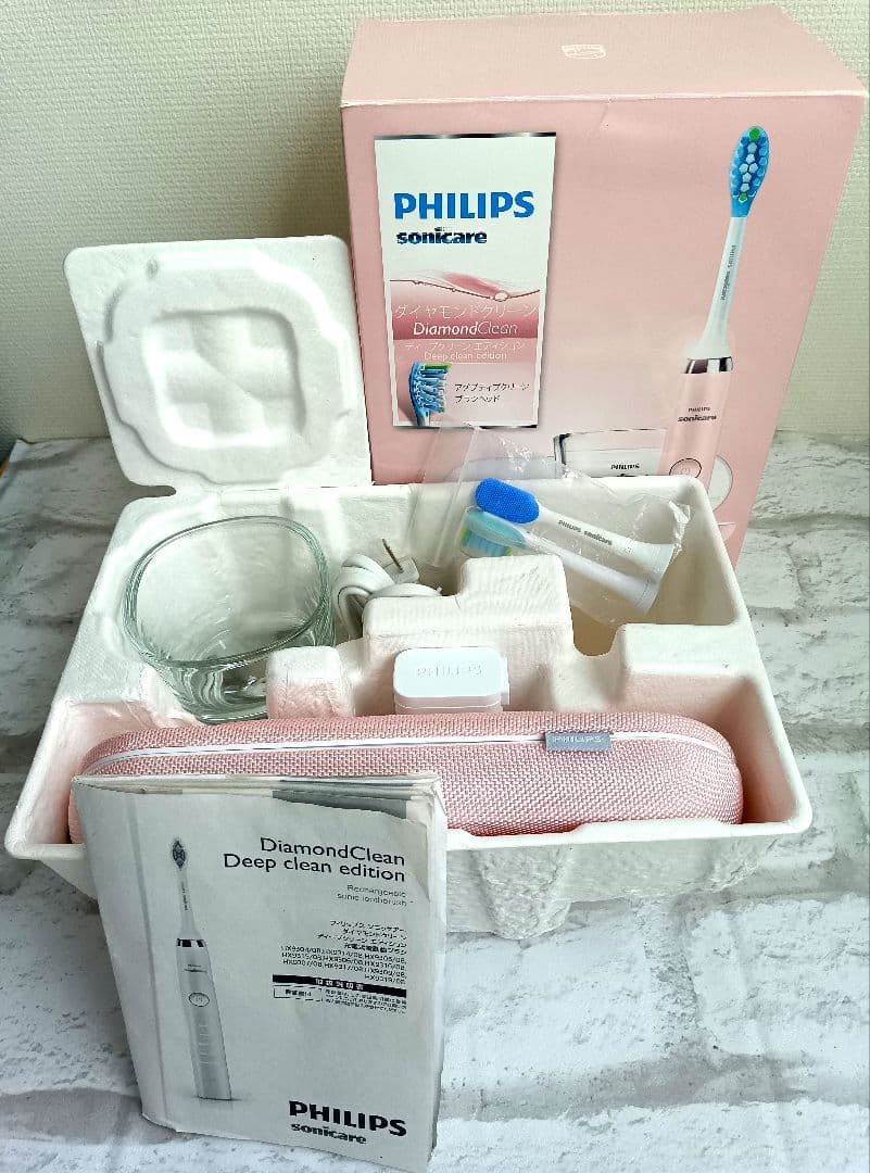 PHILIPS ソニッケアー　ダイアモンドクリーン　ディープクリーン　　ピンク