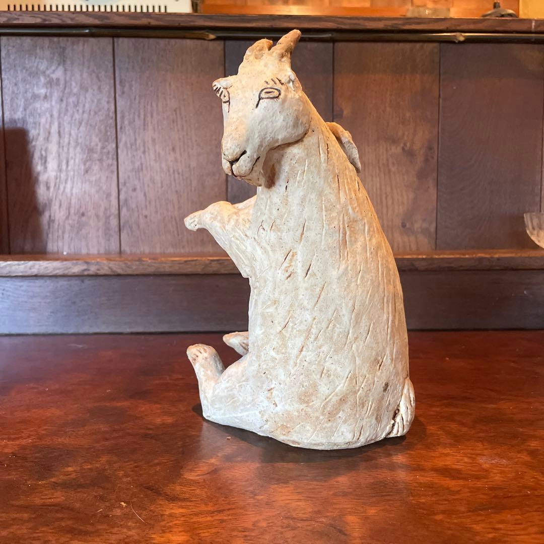 かとうゆみさん、陶器ヤギ